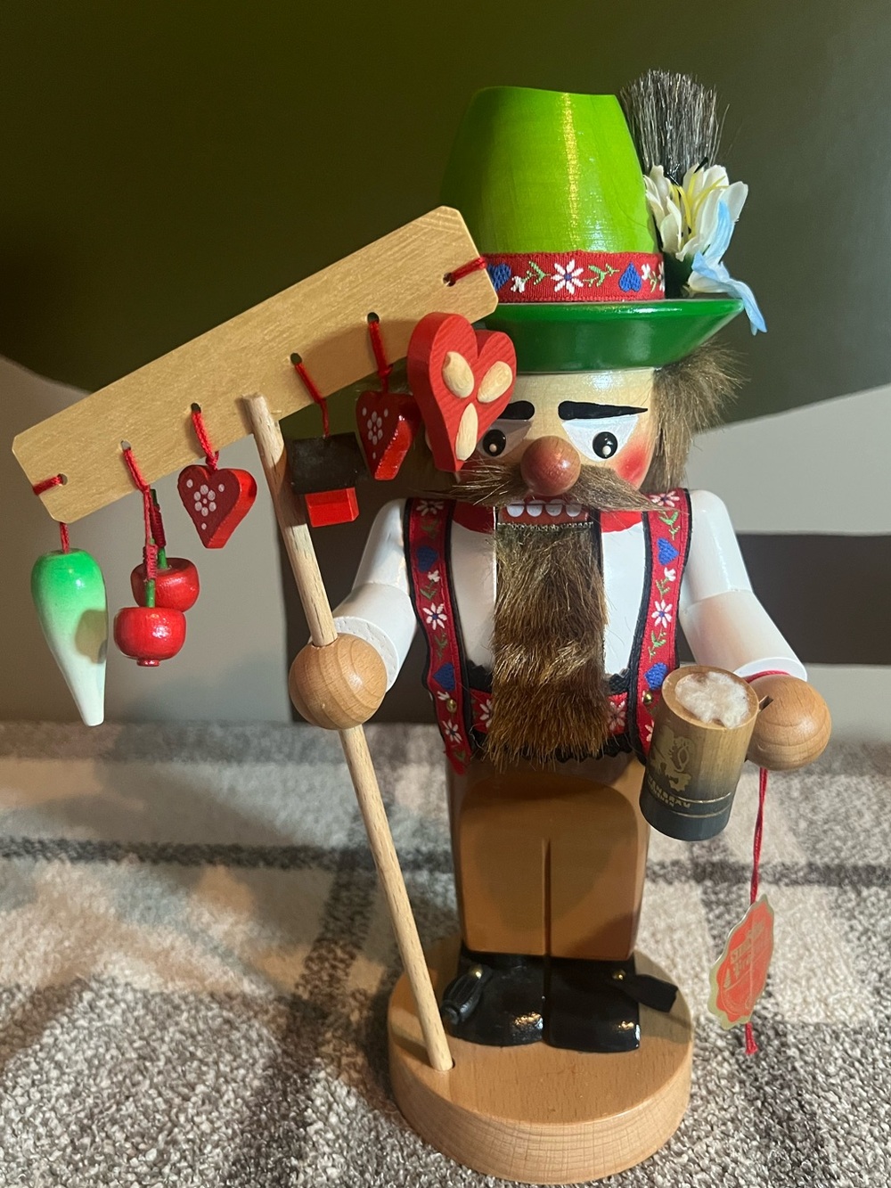 Steinbach Handcrafted Chubby Oktoberfest Nutcracker Figurine - Model S1340